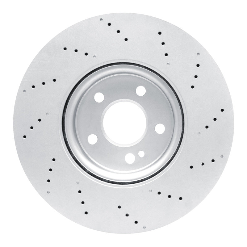 DFC 19-25 Mercedes-Benz GLA250 (USA/Canada) Front Drilled GeoSPEC Coated Rotor