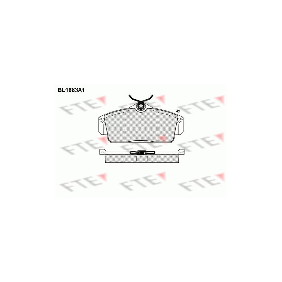 FTE 9010293 Brake Pad Set