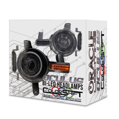 ORACLE Lighting Oracle 2021+ Ford Bronco Oculus Bi-LED Projector Headlights - ColorSHIFT LED