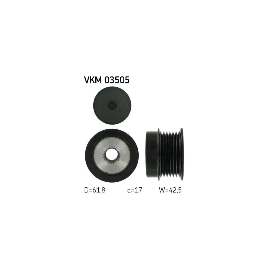 Skf Vkm 03505 Alternator Freewheel Clutch