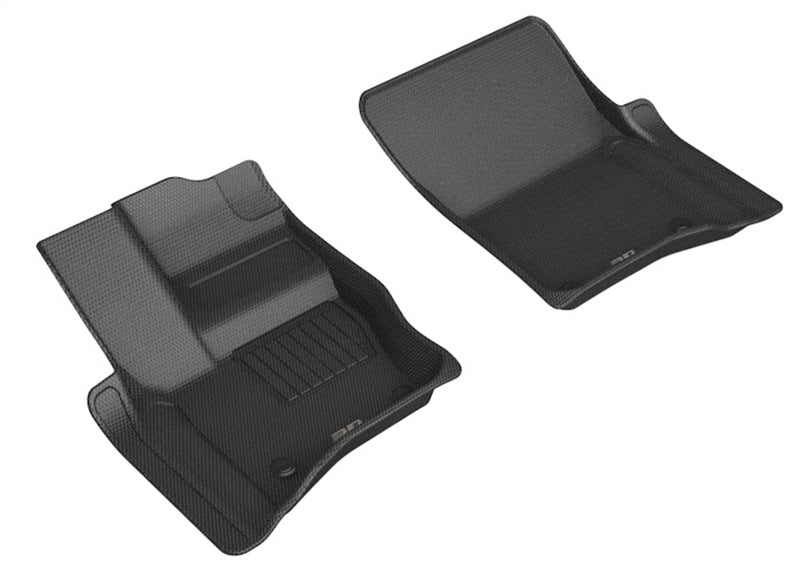 3D MAXpider 20-22 Land Rover Defender 90 / Defender 110 Kagu 1st Row Floormat - Black