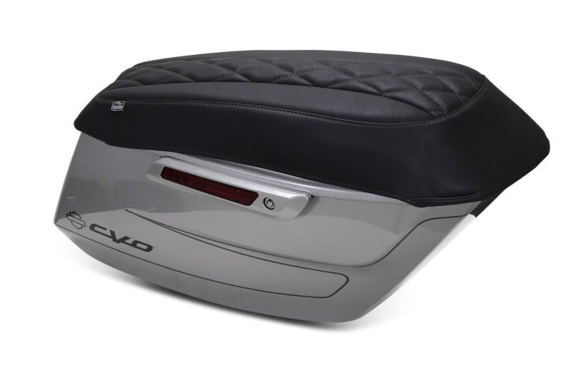 Mustang Motorcycle Mustang 23-25 Harley CVO Road Glide (ST) Deluxe Diamond Saddlebag Lid Covers