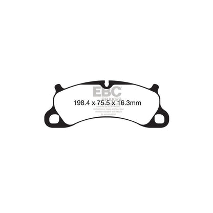 EBC DP82144RP1 Porsche 911 RP-1 Full Race Front Brake Pads - Brembo Caliper 2 | ML Performance UK Car Parts