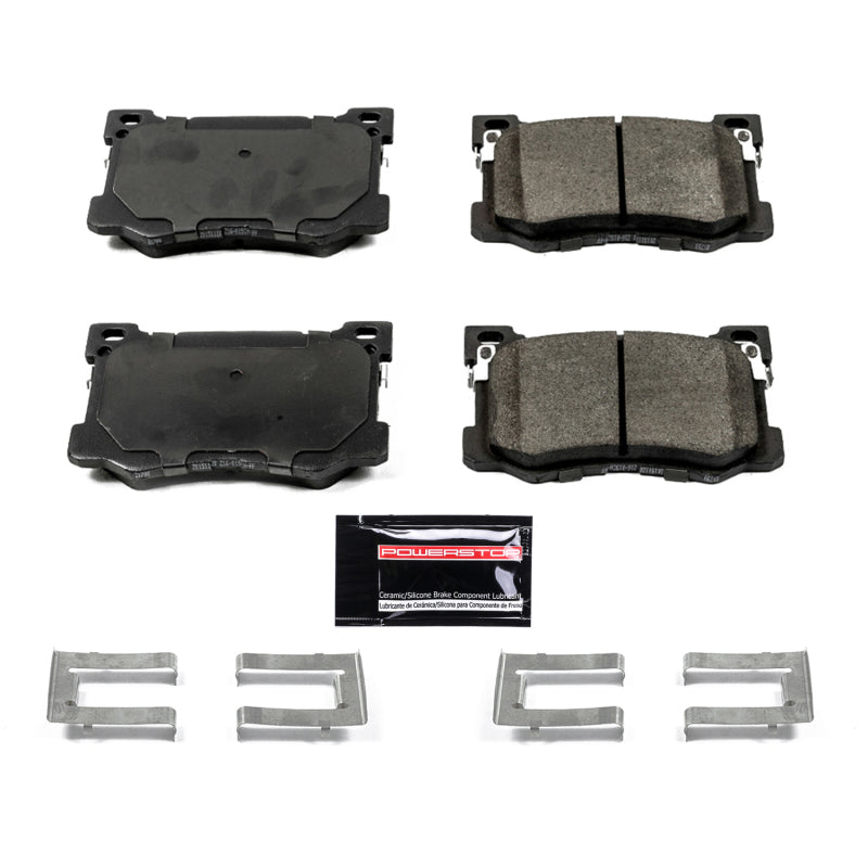 PowerStop Power Stop 17-19 Genesis G80 Front Z23 Evolution Sport Brake Pads w/Hardware