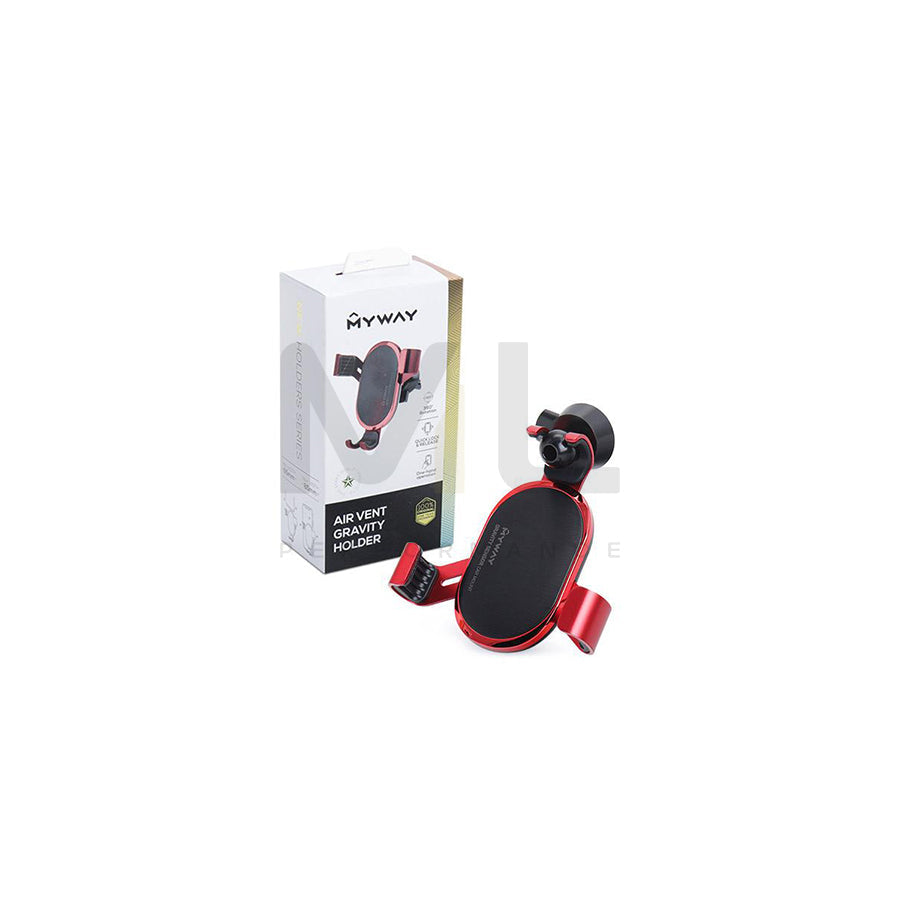 CARMOTION 63062RD Car phone holder 65-85 mm, with ball joint, air vent, universal