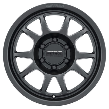 Method Wheels Method MR702 17x7.5 +50mm Offset 6x130 84.1mm CB Matte Black Wheel