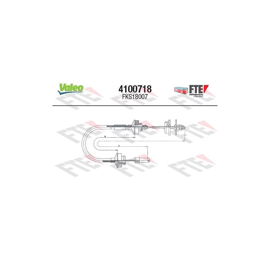 FTE 4100718 Clutch Cable
