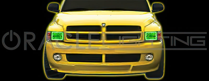 ORACLE Lighting Oracle Dodge Ram 94-01 Halo Kit - ColorSHIFT w/o Controller