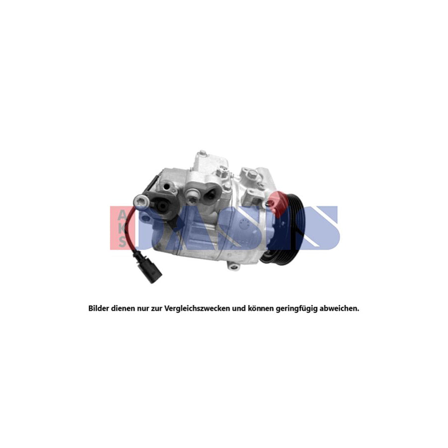 AKS Dasis 852536N Compressor, Air Conditioning for Audi A8 D3 (4E2, 4E8)