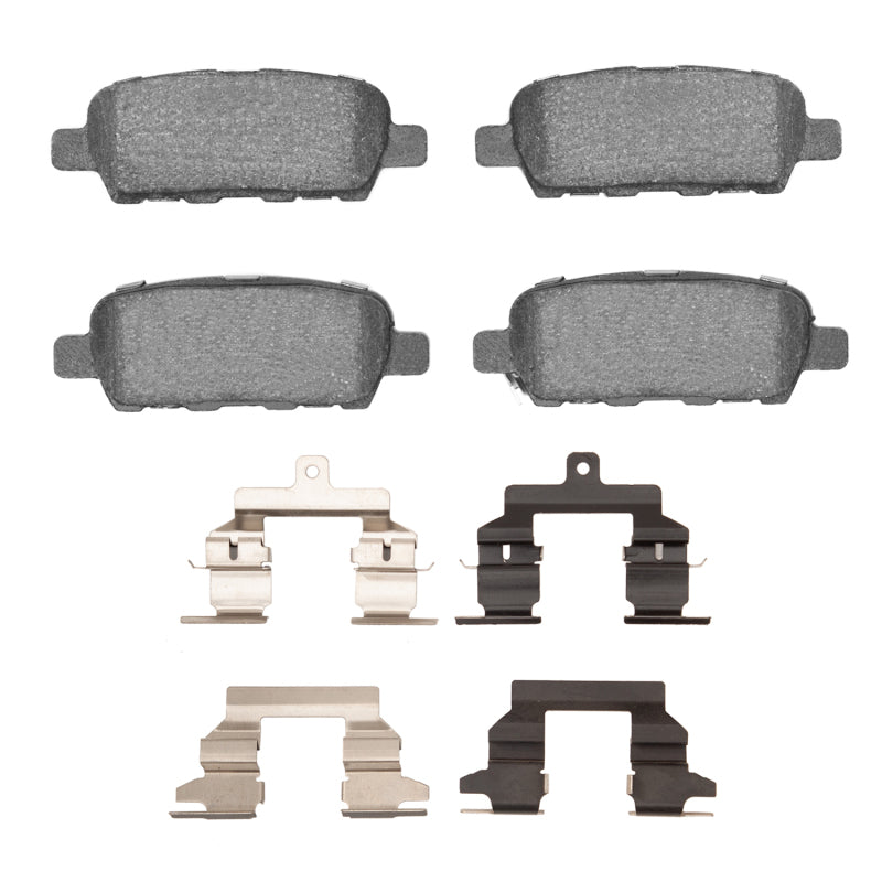 R1 Concepts R1 2008-2013 Nissan Rogue Rear R1 Ceramic Pads & Hardware Kit