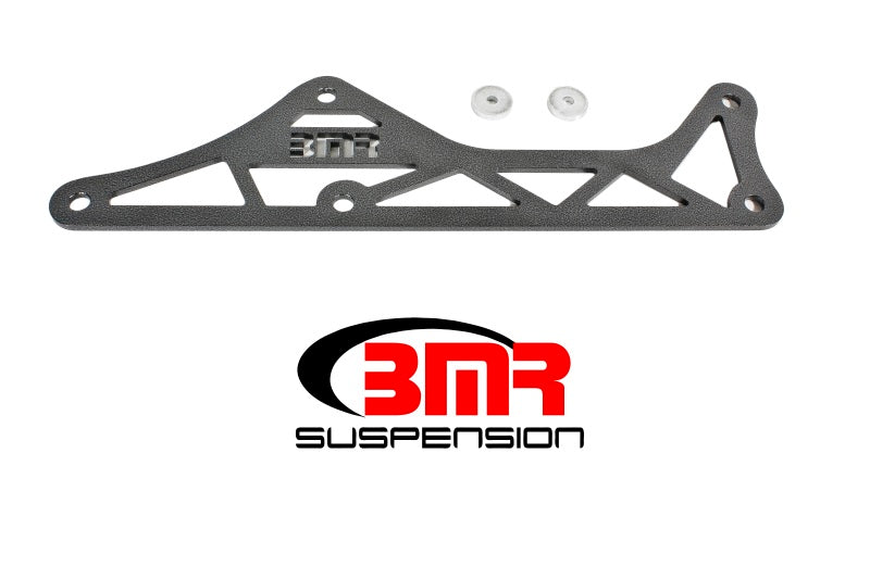 BMR Suspension BMR 16-17 6th Gen Camaro Steel Driveshaft Tunnel Brace - Black Hammertone
