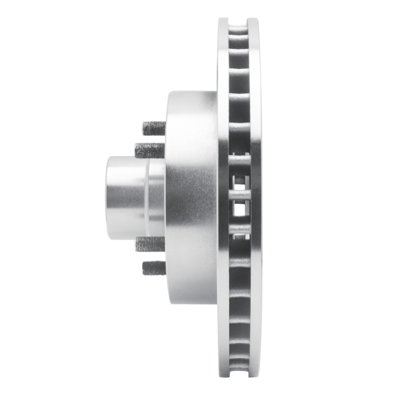 R1 Concepts R1 1969-1996 Buick Estate Wagon Front Right Drilled & Slotted Silver Brake Rotor