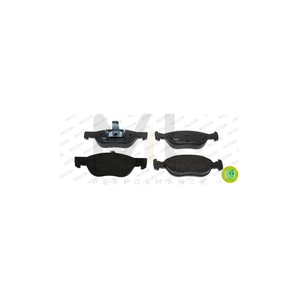 Ferodo Premier Eco Friction FDB1651 Brake Pad Set Not Prepared for Wear Indicator, With Piston Clip, Without Accessories