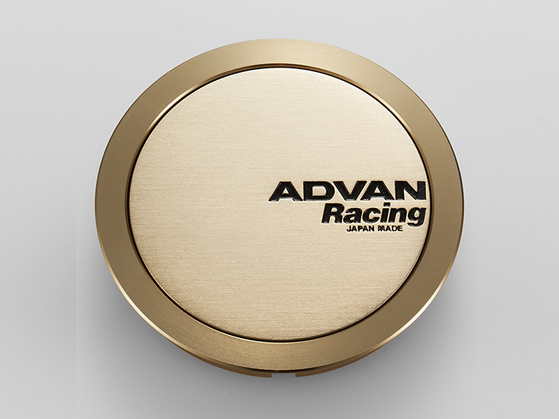 Advan 63mm Full Flat Center Cap - Bronze Alumite