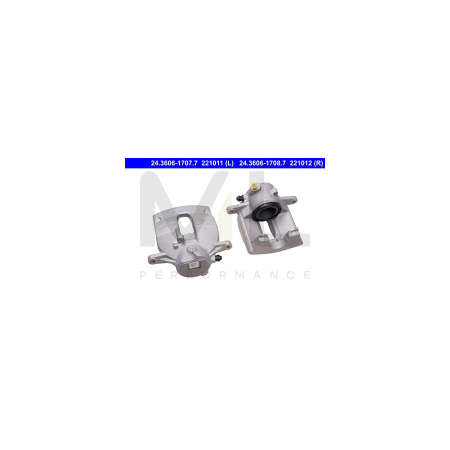 ATE 24.3606-1708.7 Brake Caliper without holder