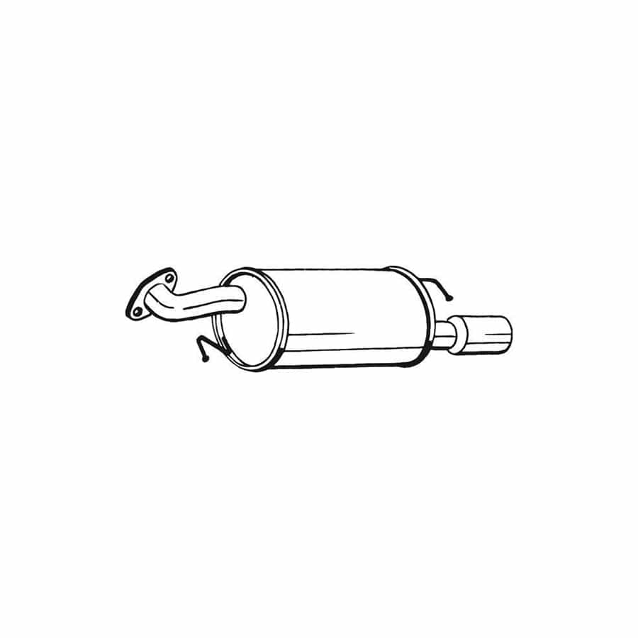 Bosal 171-179 Rear Silencer for Mazda 6