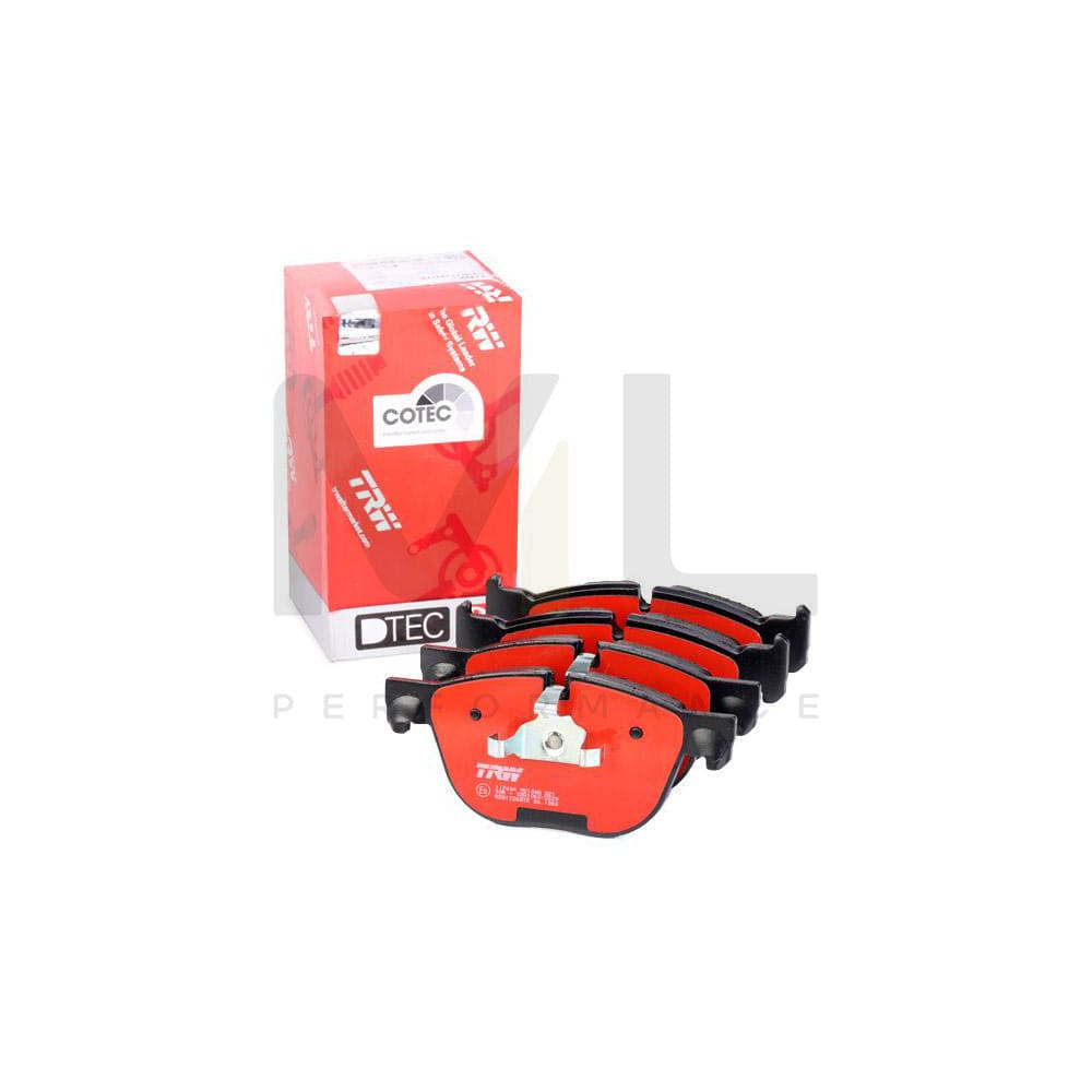 TRW Dtec Cotec Gdb1726Dte Brake Pad Set Prepared For Wear Indicator