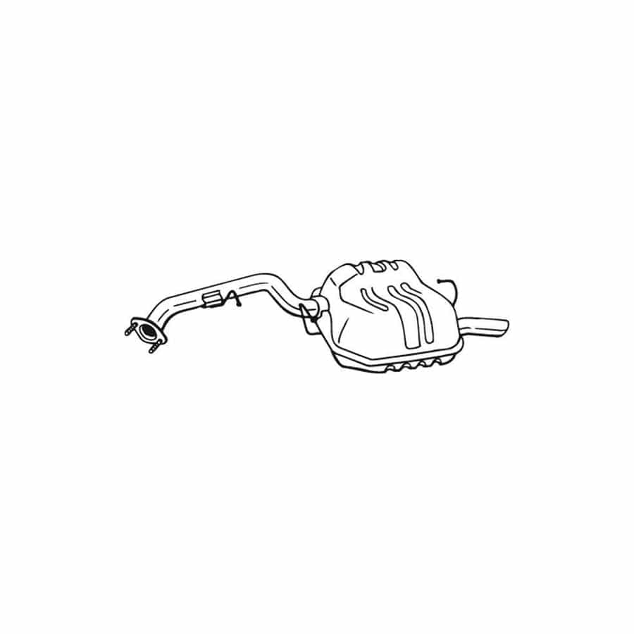 Bosal 171-025 Rear Silencer for Mazda 5 (Cr19)