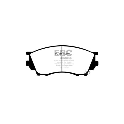 EBC PDKF1174 Mazda Xedos 9 Ultimax Front Brake Pad & Plain Disc Kit 2 | ML Performance UK Car Parts