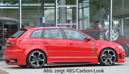 Rieger 00056740 Audi 8P A3 Side Skirt 6 | ML Performance UK Car Parts