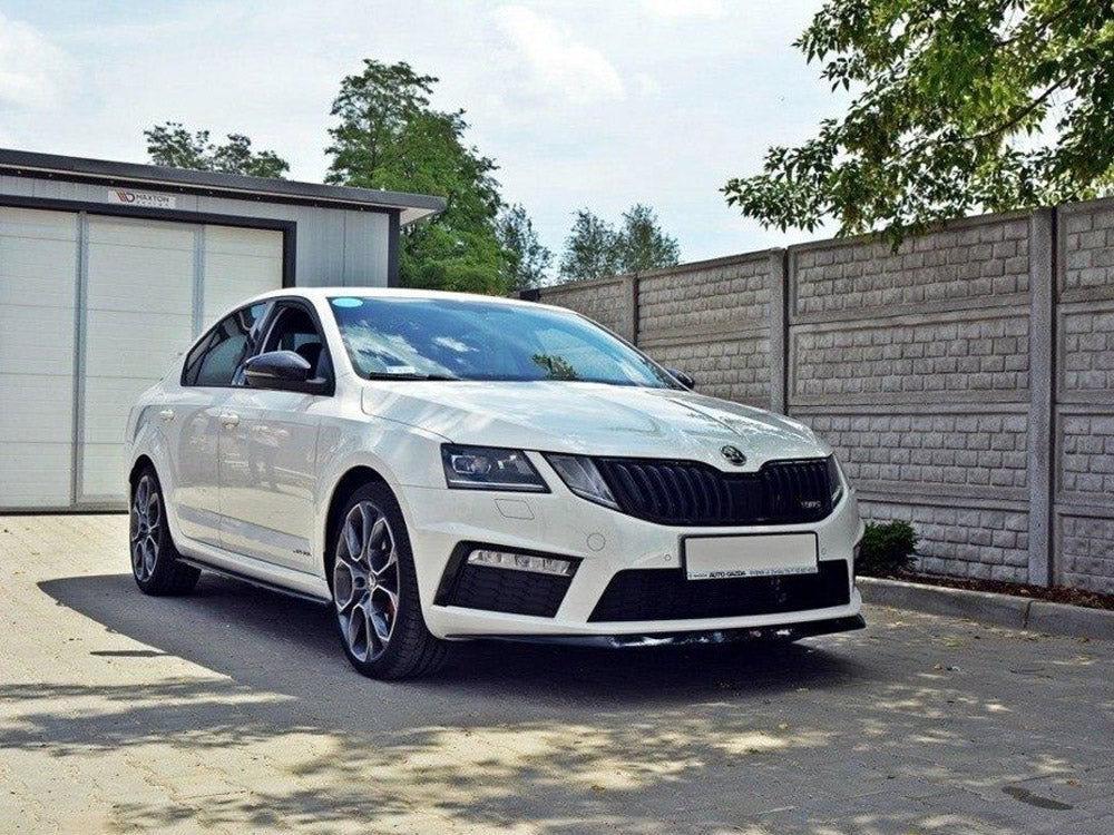 Maxton Design Skoda Octavia MK3 Vrs (2013-2016) Front Splitter V.2