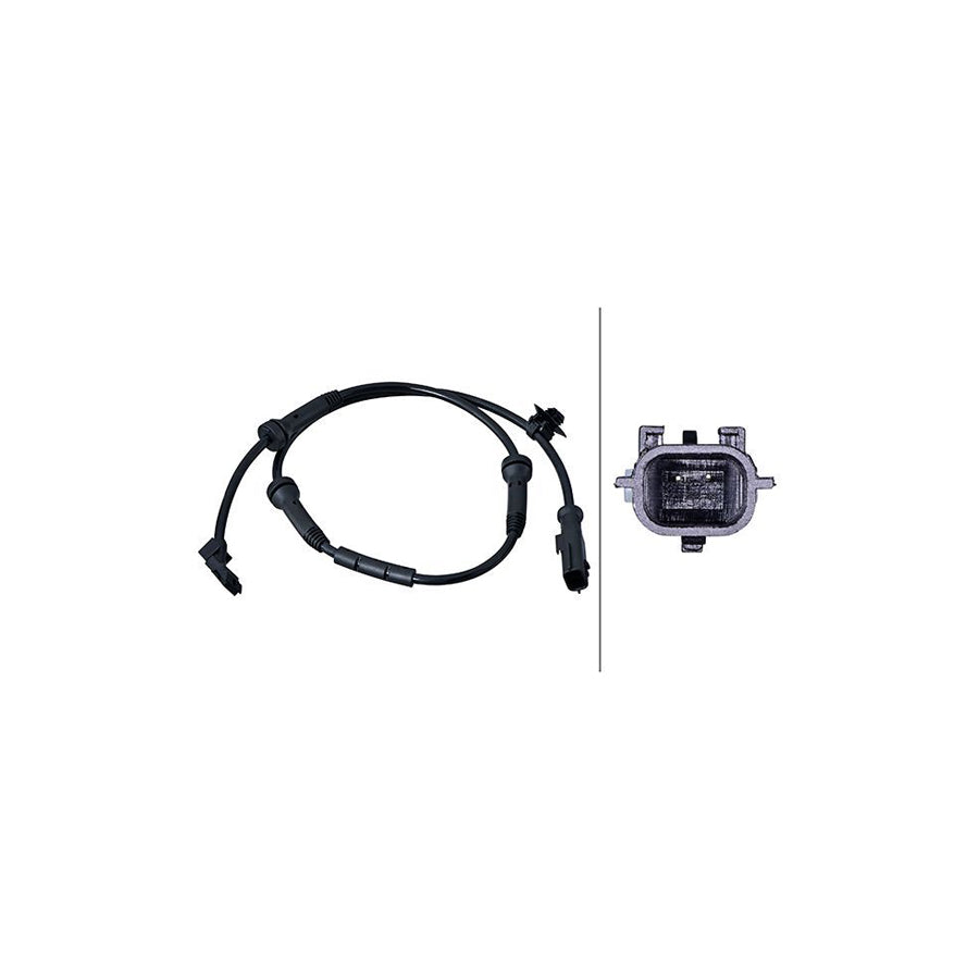 Hella 6PU 358 216-261 Abs Sensor