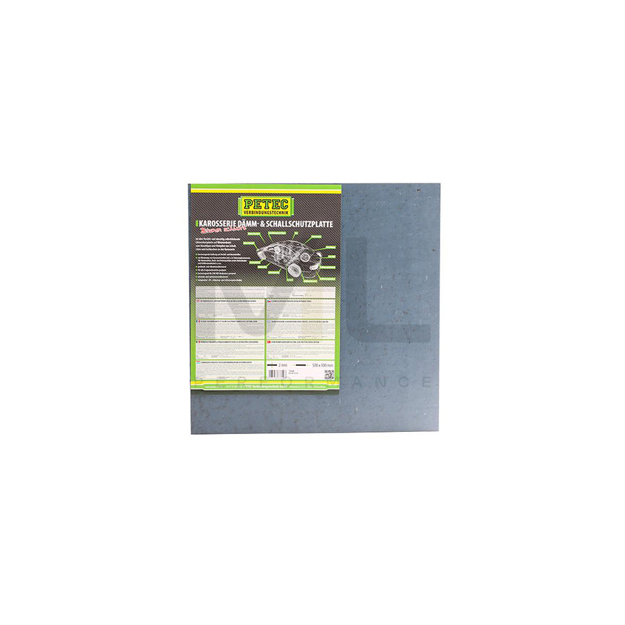 PETEC 87610 Sound deadening mat 50х50 cm BITUMEN