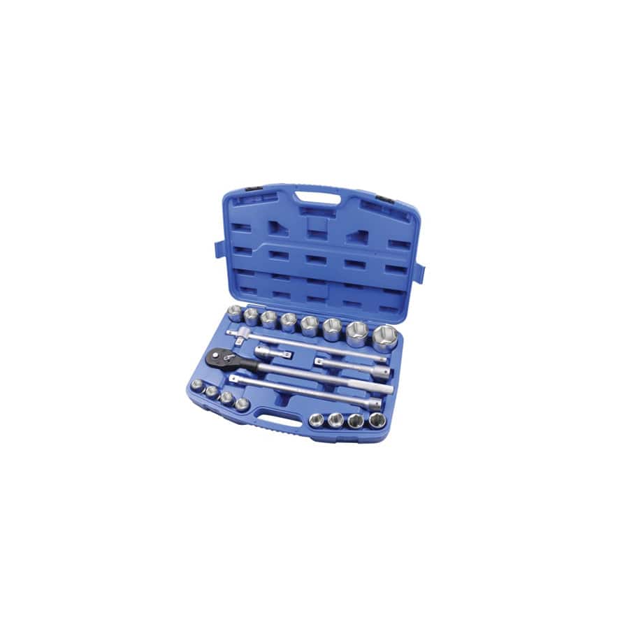 Faithfull FAISOC3421M 3/4in Drive Socket Set, 21 Piece