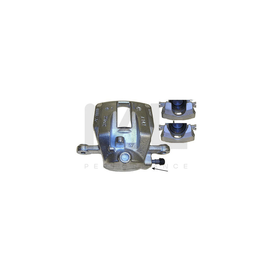 TEXTAR 38169500 Brake Caliper suitable for MERCEDES-BENZ A-Class (W169) without holder