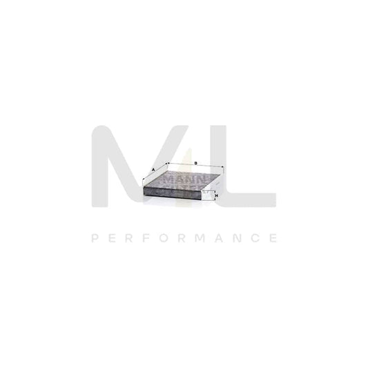 MANN-FILTER CUK 22 032 Pollen filter Activated Carbon Filter
