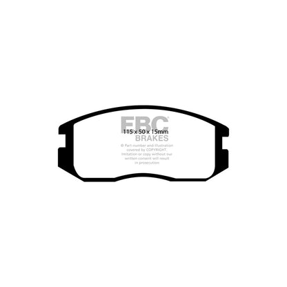 EBC DP941 Mitsubishi Proton Ultimax Front Brake Pads (Inc. Colt, Lancer, Mpi) 2 | ML Performance UK Car Parts