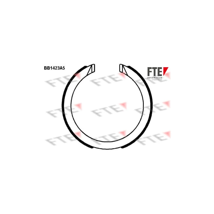 FTE 9100151 Handbrake Shoes