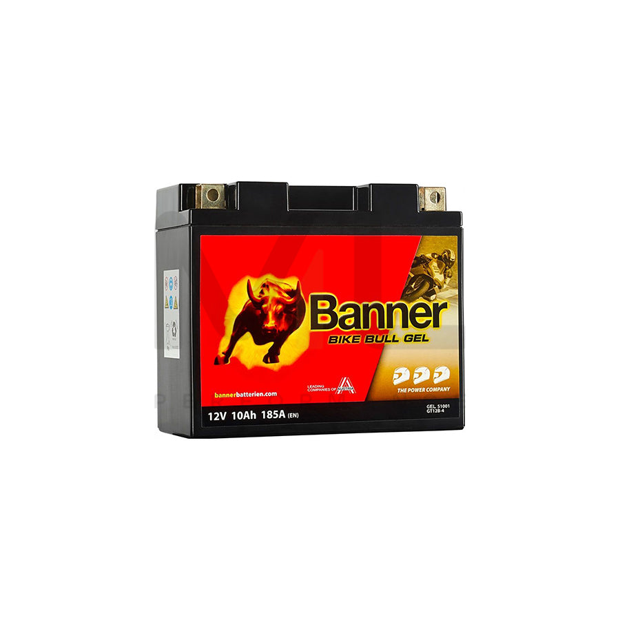 Banner GT12B-4 Bike Bull GEL Battery (51001)