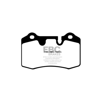 EBC PLK1473R Ferrari F430 Orangestuff Pads and Brake Line Track Pack - Brembo Caliper 2 | ML Performance UK Car Parts