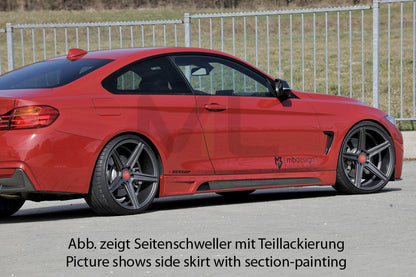 Rieger 00099244 BMW 4 Series F32 F33 Side Skirt 7 | ML Performance UK Car Parts