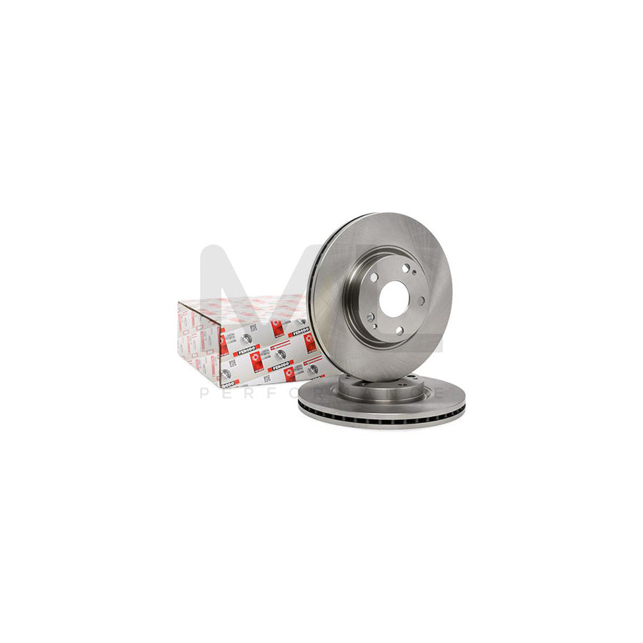 Ferodo Premier DDF1401 Brake Disc Vented, Without Bolts/Screws  - Pair