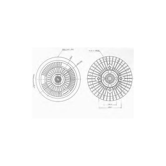 BUGIAD Bfc041 Fan Clutch