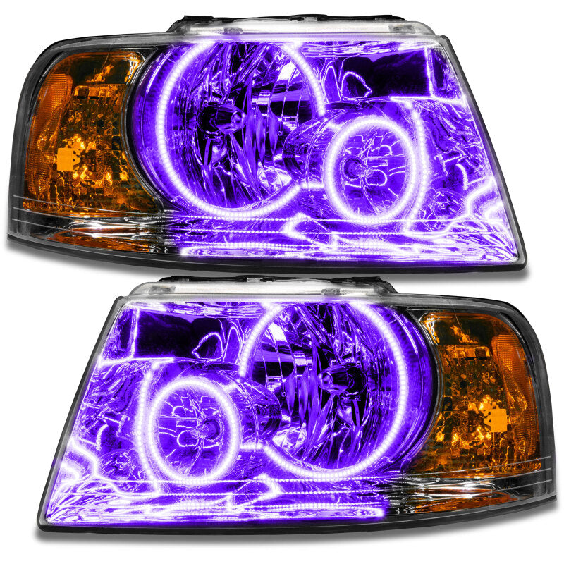 ORACLE Lighting Oracle 03-06 Ford Expedition SMD HL - Chrome - ColorSHIFT w/ 2.0 Controller