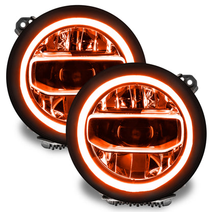 ORACLE Lighting Oracle Jeep Wrangler JL/JT RGB+W Headlight DRL Kit - ColorSHIFT w/ Simple Controller