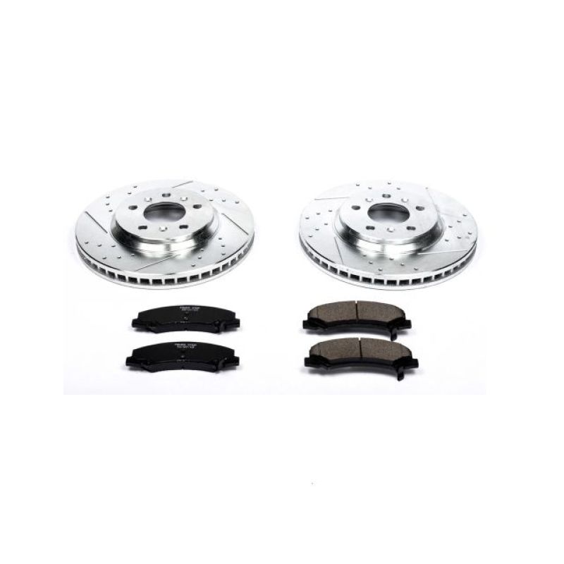 PowerStop Power Stop 06-11 Buick Lucerne Front Z23 Evolution Sport Brake Kit