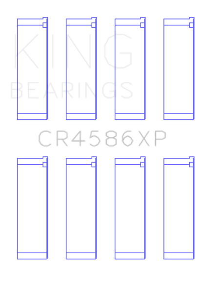 King Engine Bearings Mitsubishi 4B11T EVO X 2007+ (Size STD) Performance Rod Bearing Set