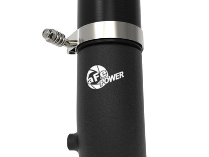 aFe BladeRunner 3in Aluminum Hot Charge Pipe Black RAM Diesel Trucks 25-26 L6-6.7L (td)