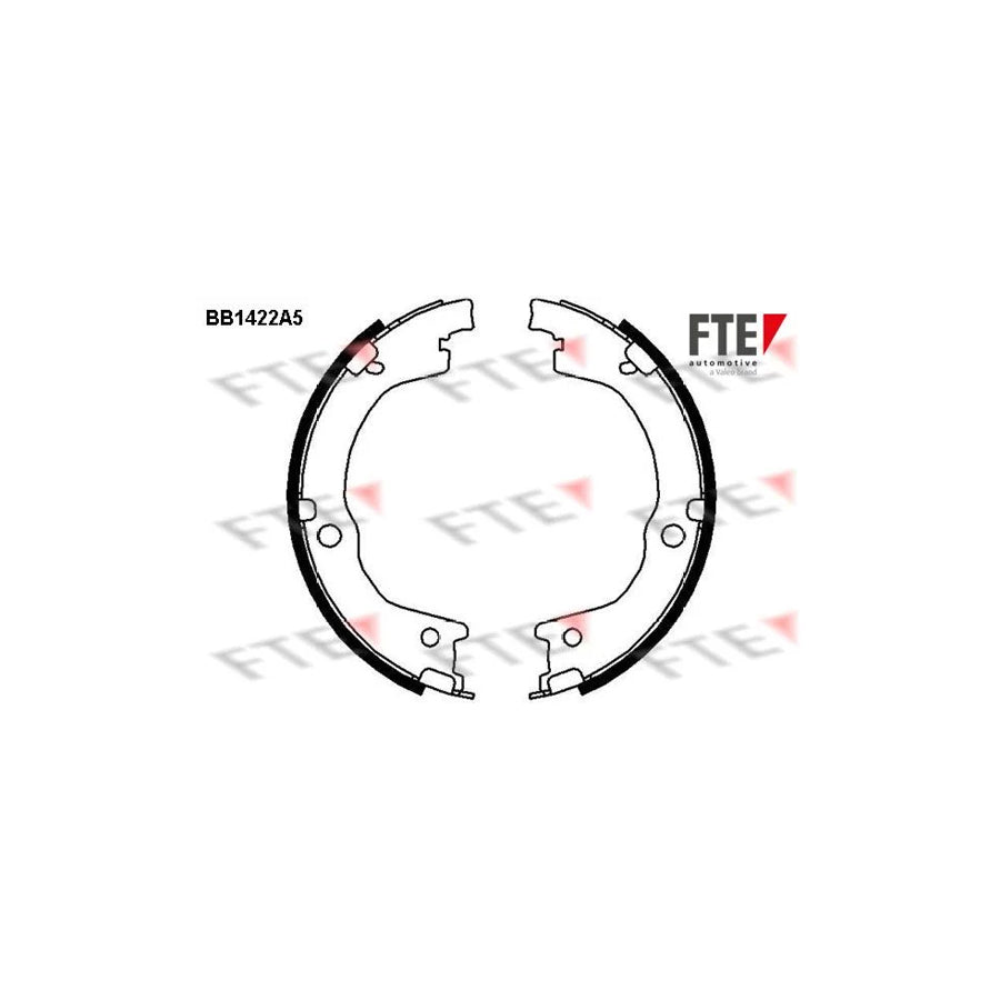 FTE 9100150 Handbrake Shoes