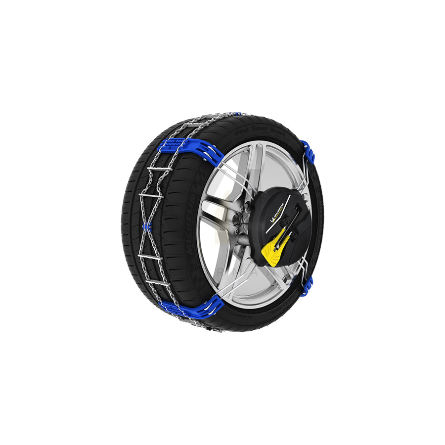 Michelin Fast Grip 008494 Snow chains with chain tensioner, with mounting manual, with protective gloves