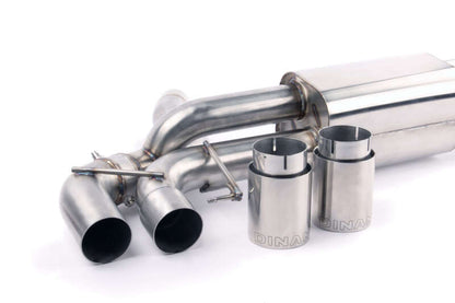Dinan 18-23 BMW M5 (F90) Free Flow Axleback Exhaust System - Polished Tips