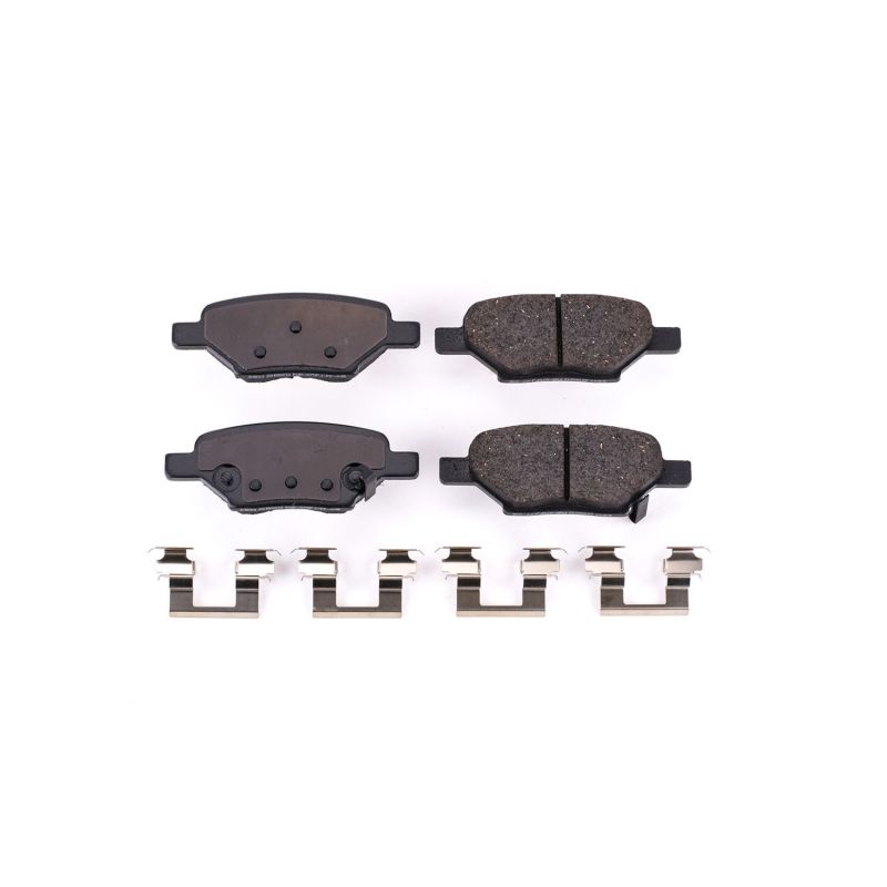 PowerStop Power Stop 05-08 Chevrolet Cobalt Rear Z17 Evolution Ceramic Brake Pads w/Hardware