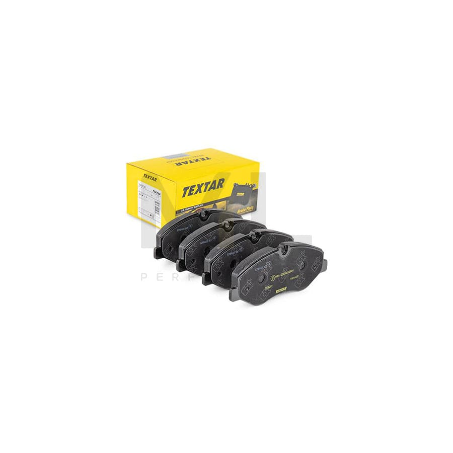 TEXTAR 2206201 Brake pad set prepared for wear indicator