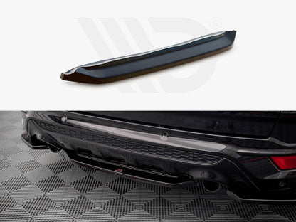 Maxton Design FO-ES-3-STLINE-RD1T Central Rear Splitter Ford Escape St-line MK3 (2012-2019) | ML Performance UK Car Parts