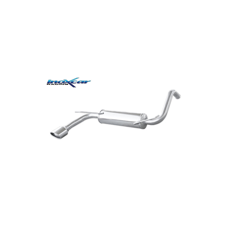 InoXcar PE107.01.120 Peugeot 107 Stainless Steel Rear Exhaust