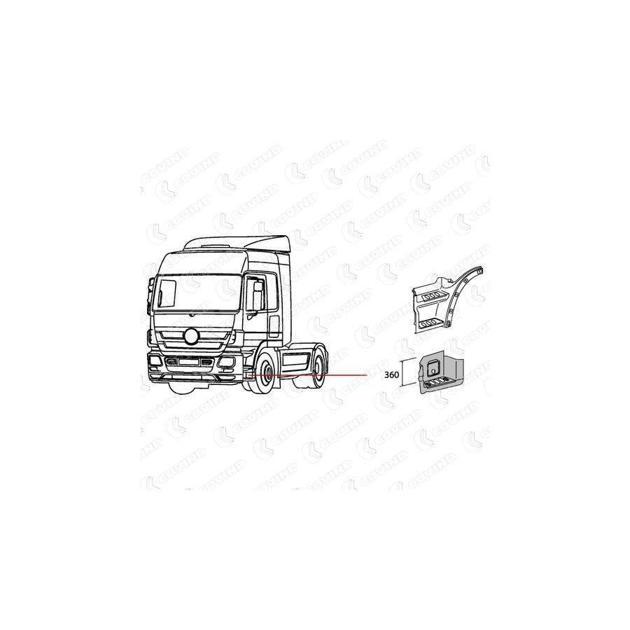 Covind 943/243 Rocker Panel